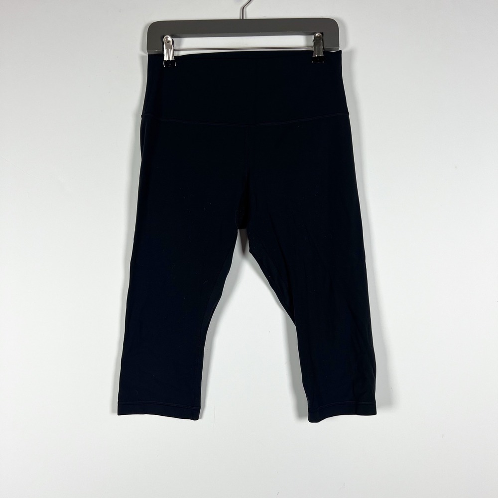 Lululemon Women's Align High Rise Athletic Work Out Crop Leggings 17" Inseam 10